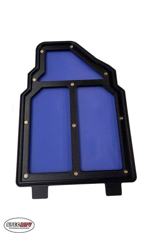 JANSSEN PERFORMANCE TRACK/TRAIL AIR BOX COVER 09-25 YAMAHA YFZ450R/YFZ450X