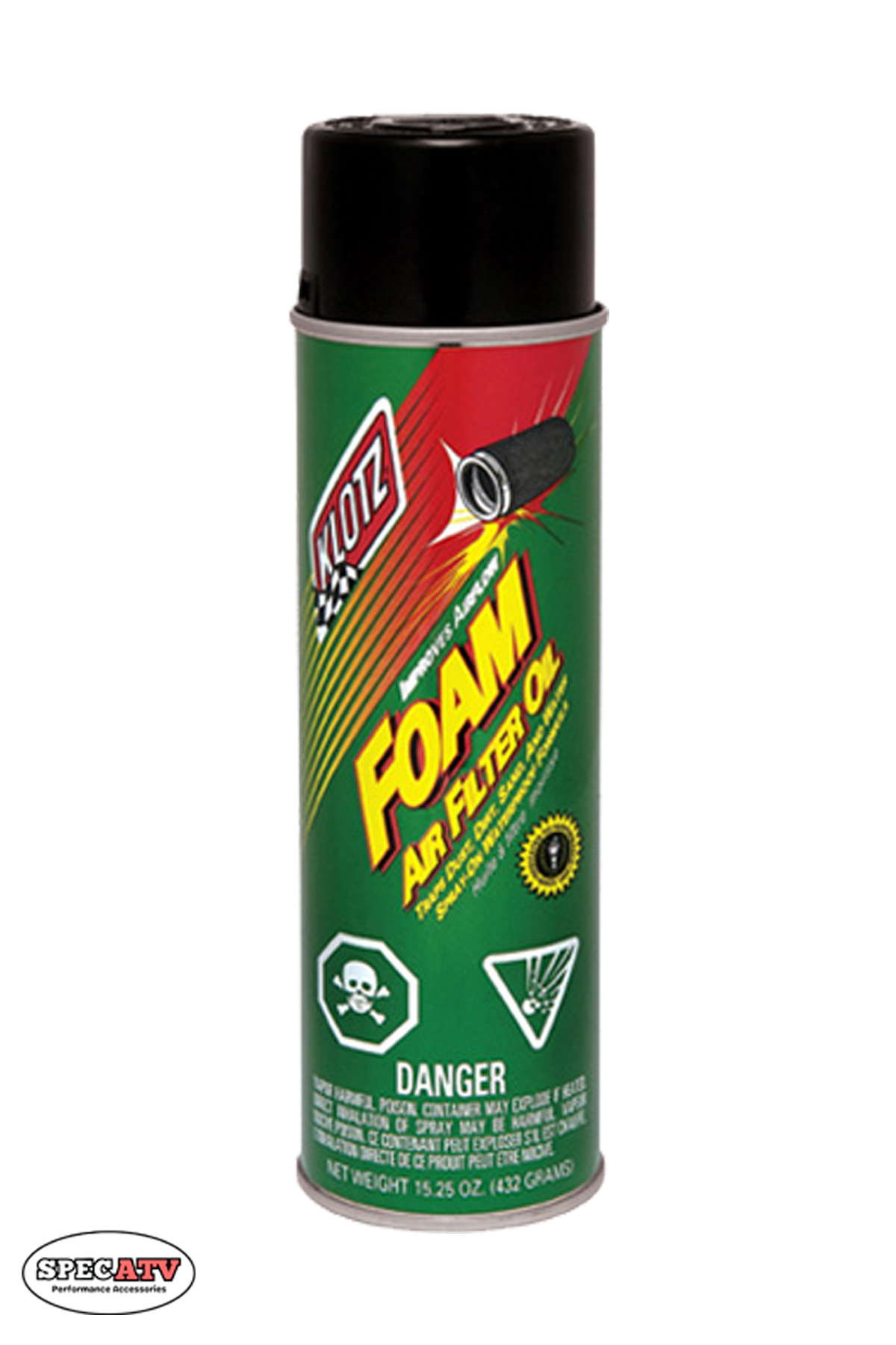 KLOTZ FOAM FILTER OIL (15.25 OZ)