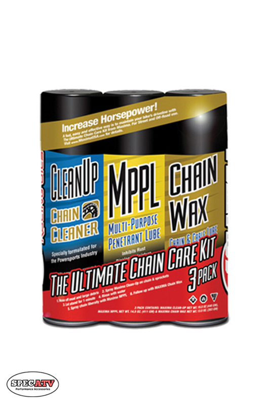 CHAIN WAX ULTIMATE CHAIN CARE KIT 3 PACK